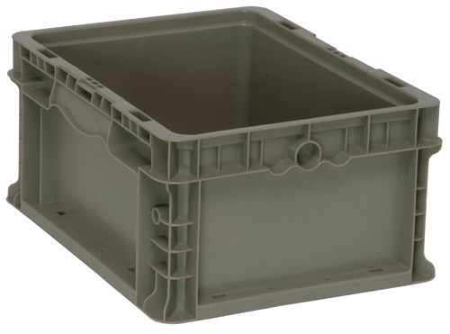 Heavy-Duty Straight Wall Stacking Container 12" x 15" x 7-1/2"