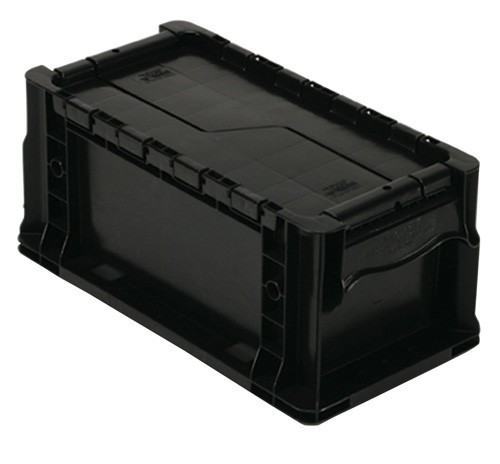 Heavy-Duty Straight Wall Stacking Container 13-7/8" x 7-3/8" x 6-5/8"