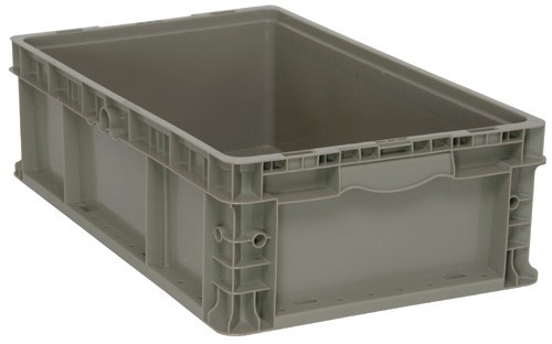 Heavy-Duty Straight Wall Stacking Container 24" x 15" x 7-1/2"