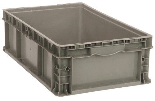 Heavy-Duty Straight Wall Stacking Container 24" x 15" x 9-1/2"