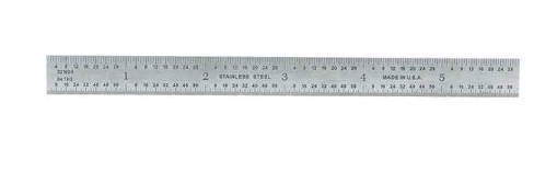 Ruler Stainless Steel 6" Length