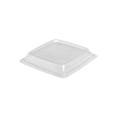 Expressions CF Container Lids, Clear, 7.49w x 7.49d x 1.18h