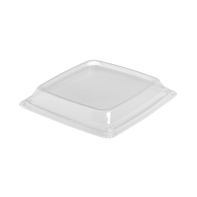 Expressions CF Container Lids, Clear, 8.98w x 8.98d x 1.18h