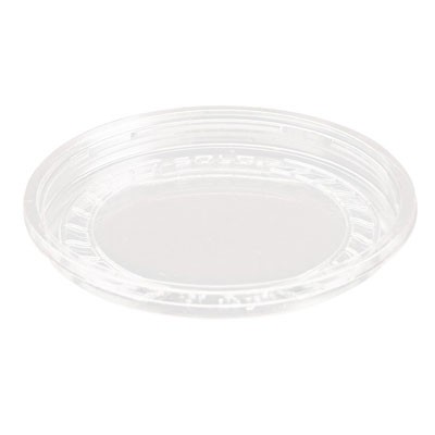 Bare Eco-Forward RPET Deli Container Lids, 8oz, Clear, 50/Pack