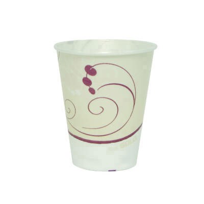 Trophy Insulated Thin-Wall Foam Cups, 10 oz., Hot/Cold, Symphony Design