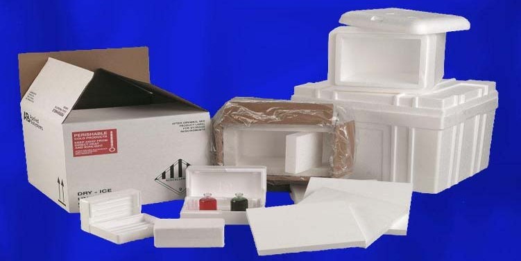 Molded EPS Foam 9.5x9.5x9.5 ID 12x12x12 OD (RSC 12x12x12 #3) 27/BDL