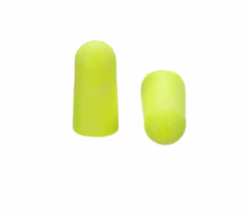 Earplug 3M Push In Un-Corded Yellow Neon 500/Container