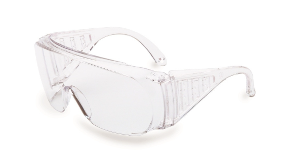 Ultra-Spec 2000 Safety Glasses, Clear, Wraparound, Polycarb., Anti-Fog Coating