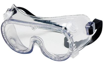 Salus Goggle Indirect vent Clr Lens Elastic Srtap Anti-Sctratch/Anti-Fog