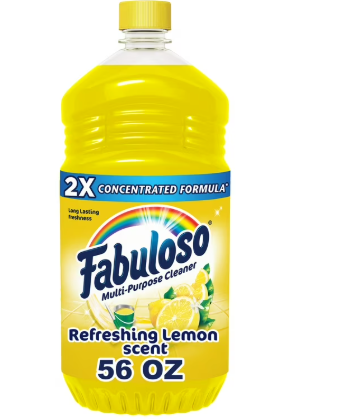 Fabuloso 56oz Multi-use Cleaner Lemon Scent 6 bottles/CS