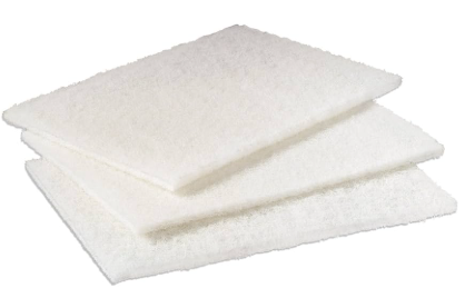 Scotch Brite Pad 6x9 3M White 60/CS (BULK)