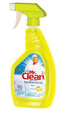 Multi-Surface Cleaner Mr Clean, Lemon Scent, 32oz Spray Bottle