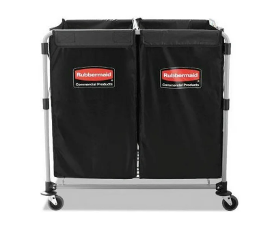 Collapsible X-Cart, Black/Silver, Steel, 2-4 Bushel Cart