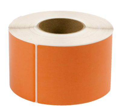 Label Thermal Transfer 4x6 3" core Orange 1000/RL 4/CS