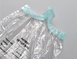 Bag Poly 12x16 1Mil Respiratory Setup - Draw Tape 500/CS