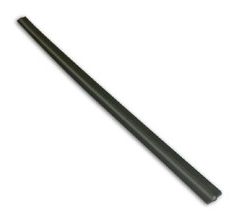 Twist Tie 4" Black Plastic (Box of 2000)