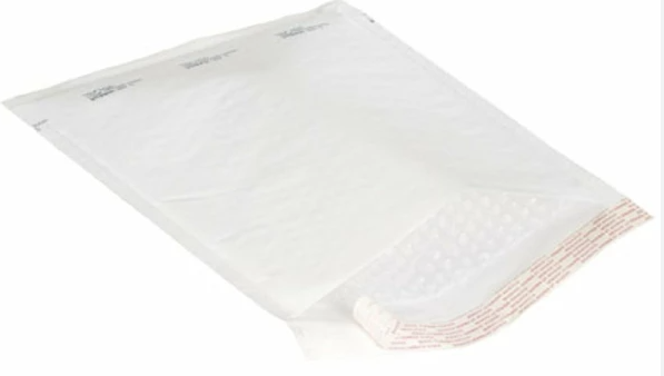 Bag Mailer 9.5x14.5 Bubble White Paper Self Seal 100/CS