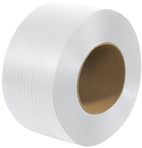 Strapping Polypropylene .375x.024x12900' 300# White 9x8