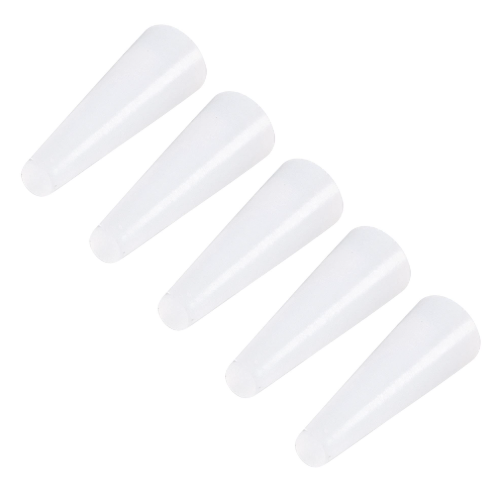 Plug Silicone Tapered Clear 1.25 x .093 x 1.211  500/BG