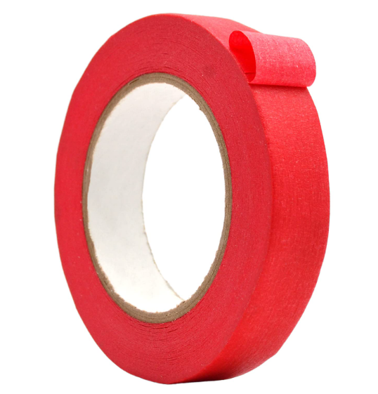 Tape Masking 1x60yd General Purpose Red