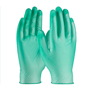 Ambi-Dex Disposable Vinyl, Ind Grade, Grn, Powdered, 6 Mil, 300/bg Size Medium