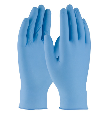 Glove Nitrile-ESD Anti-Static Industrial Use PF Blue XLarge 10/100