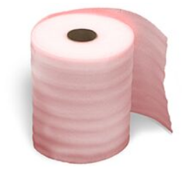 Foam Polyethylene .5x48x125' Anti-Static Slit 24 Perf 24 Double bagged 2/BD