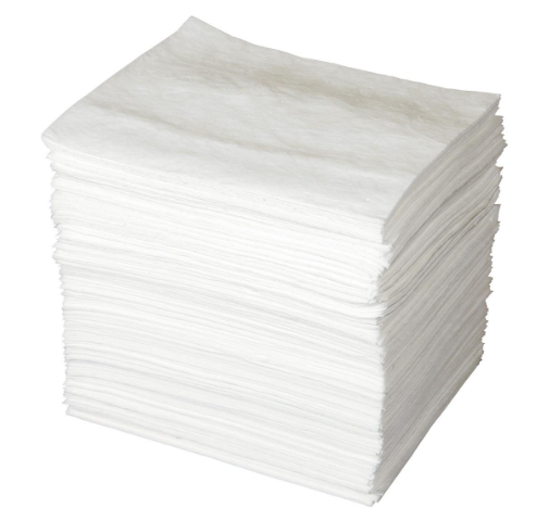 Pad Absorbant 15x19x White Melt Blown 100/CS