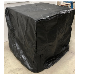 Pallet Cover 51x49x85 3Mil Black 50/RL