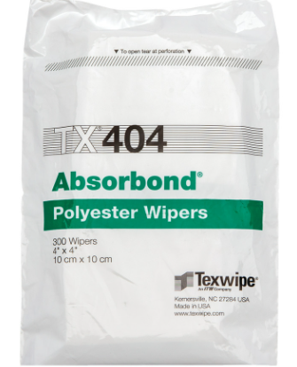 Wipe Polyester/Hydroentangled 4x4 Absorbond 1200/BG 10/CS