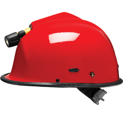 Pacific R3T Kiwi w/ Light Holder, Red, Ratchet, 3-Pt Chin Strap