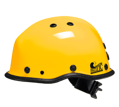 Pacific WR5 Water Rescue w/ Release Holes, Yellow, Ratchet, 3-Pt Strap