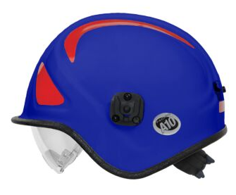 Pacific A10 Ambulance/Paramedic, Blue, Eye Visor, 3-Pt CS, NFPA 1951