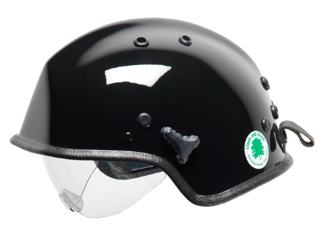 Pacific WR7H Water Rescue w/Release Holes, Black, Eye Visor, 3-Pt CS