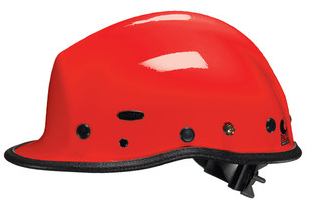 Pacific R5SL Utility Rescue, Red, Ratchet, 3-Pt Chin Strap NFPA 1951