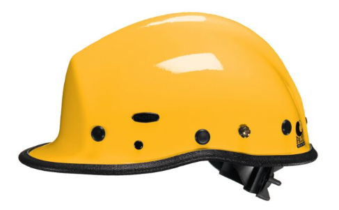 Pacific R5SL Utility Rescue, Yellow Ratchet, 3-Pt Chin Strap NFPA 1951