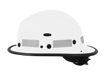 Pacific BR5, White Kevlar, Ratchet, Nomex 2-Pt Chin Strap, NFPA 1977