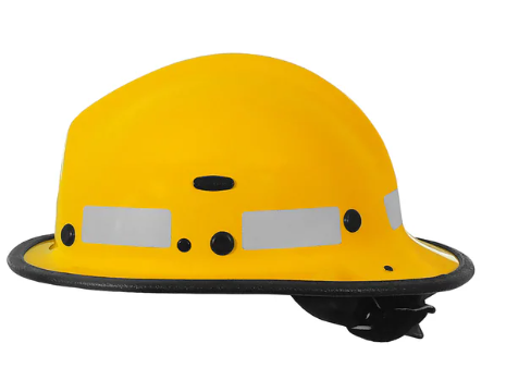 Pacific BR5, Yellow Kevlar, Ratchet Nomex 2-Pt Chin Strap, NFPA 1977