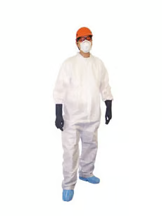 Coverall Polypro w/Elastic Wrist&Ankle Zipper 2XL 25/cs