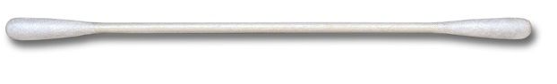 Swab 2.972"x.126"D Cotton Tip Paper Shaft 100/Pack 25/CS