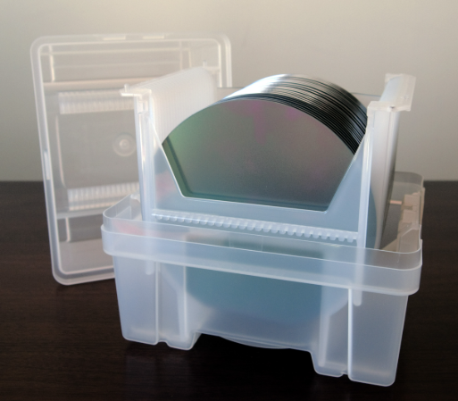 WaferShipper 150mm 8x6x7 Clear 12/CS