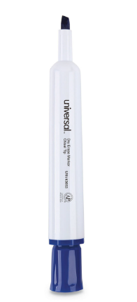Dry Erase Marker Broad Chisel Blue Tip 12/CS
