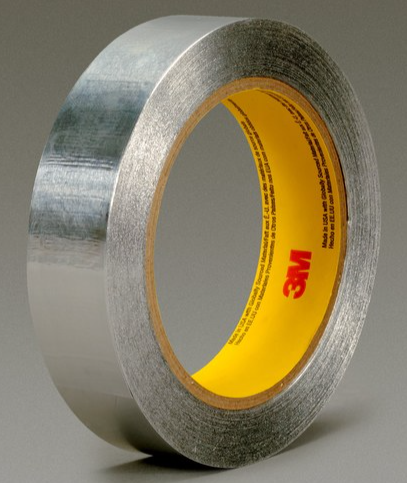 Tape Foil Silver Aluminum 1.0x60yd 4.6 mil Acrylic