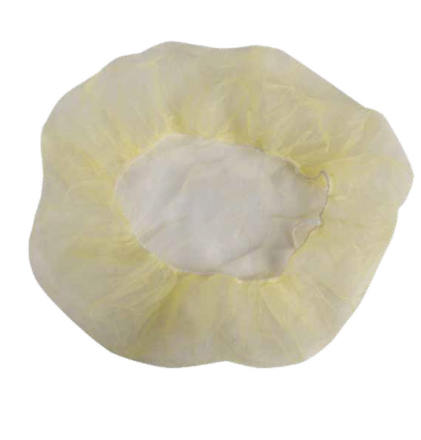 Bouffant Cap 24" Yellow 1000/CS