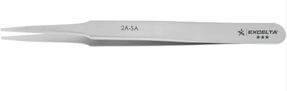 Tweezer 4-3/4" Round Tip Tapered #2A-SA