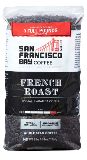 Coffee San Francisco Bay French Roast 3LB/PKG