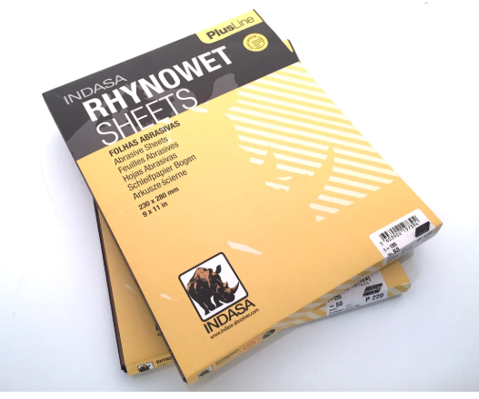 Sanding Sheet 9x11 RHYNOWET 120 Grit 50/BX