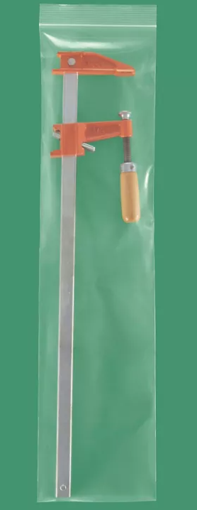 Bag Poly 6x24 4Mil Clear Ziplock 500/CS