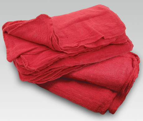 Rag Red Shop Towel 250/CS