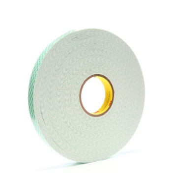 Tape Double-Sided Foam 1x36yd 1/16" 9/RL/CS